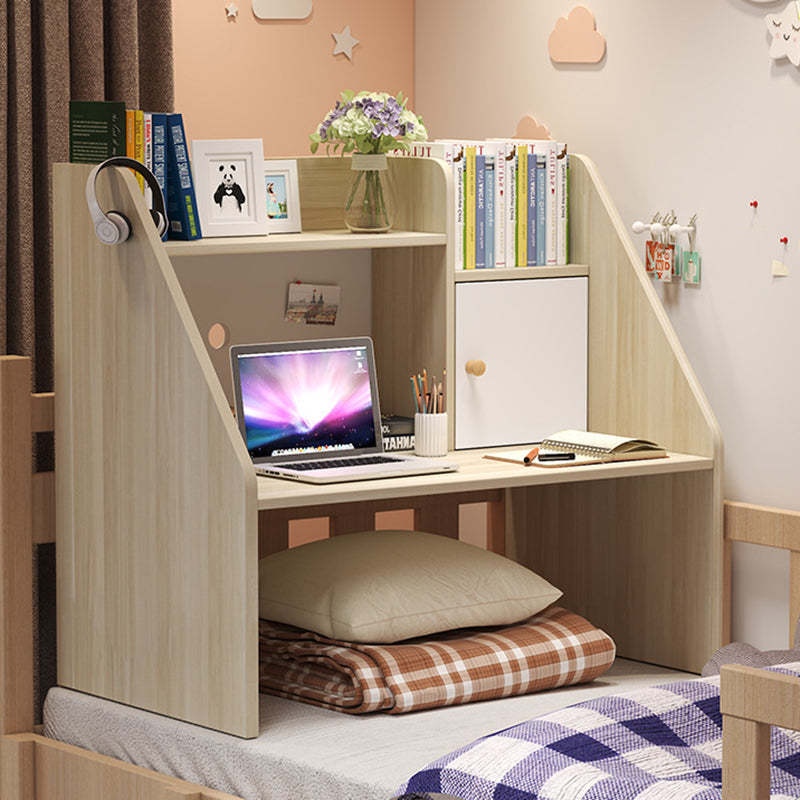Minimalist Solid Wood 1-Shelf Desk