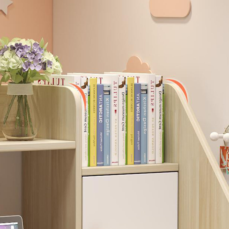 Minimalist Solid Wood 1-Shelf Desk