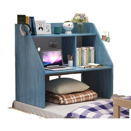 Minimalist Solid Wood 1-Shelf Desk