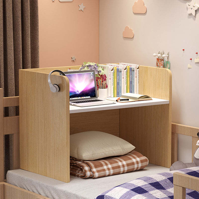 Minimalist Solid Wood 1-Shelf Desk