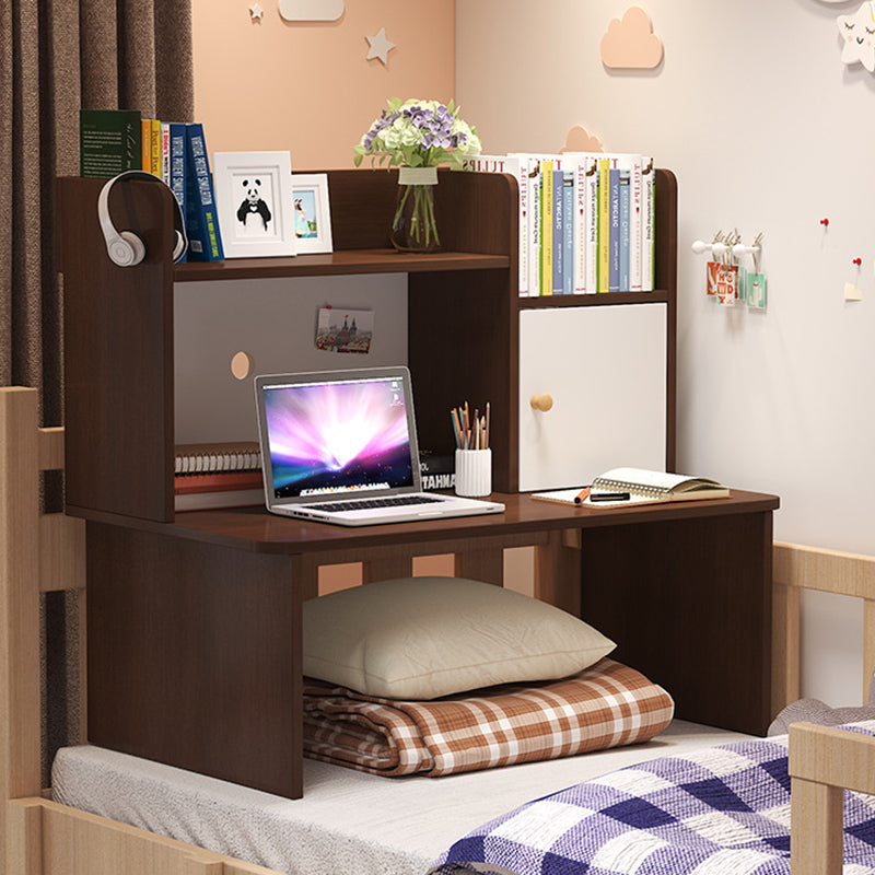 Minimalist Solid Wood 1-Shelf Desk