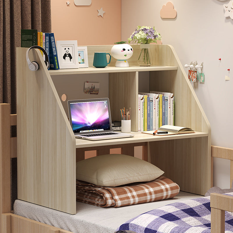 Minimalist Solid Wood 1-Shelf Desk