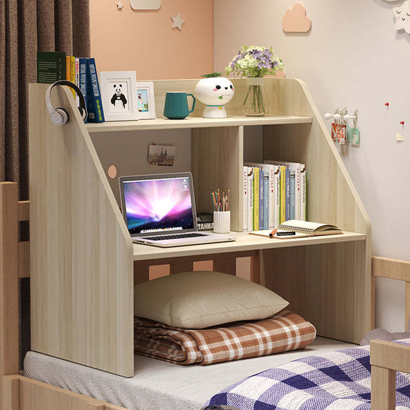 Minimalist Solid Wood 1-Shelf Desk