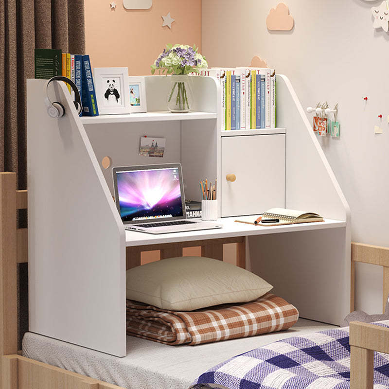 Minimalist Solid Wood 1-Shelf Desk