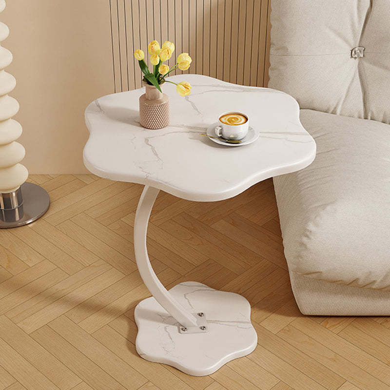 Minimalist Hexagonal Steel Side Table