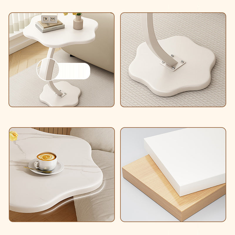 Minimalist Hexagonal Steel Side Table