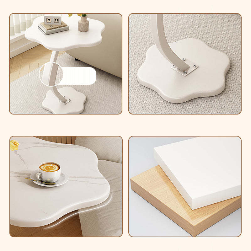 Minimalist Hexagonal Steel Side Table