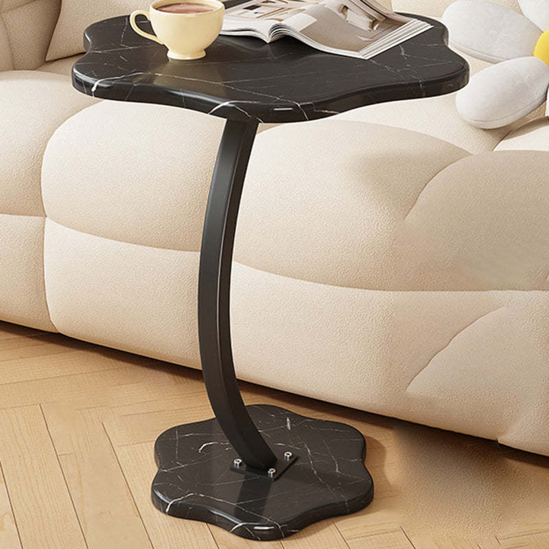 Minimalist Hexagonal Steel Side Table