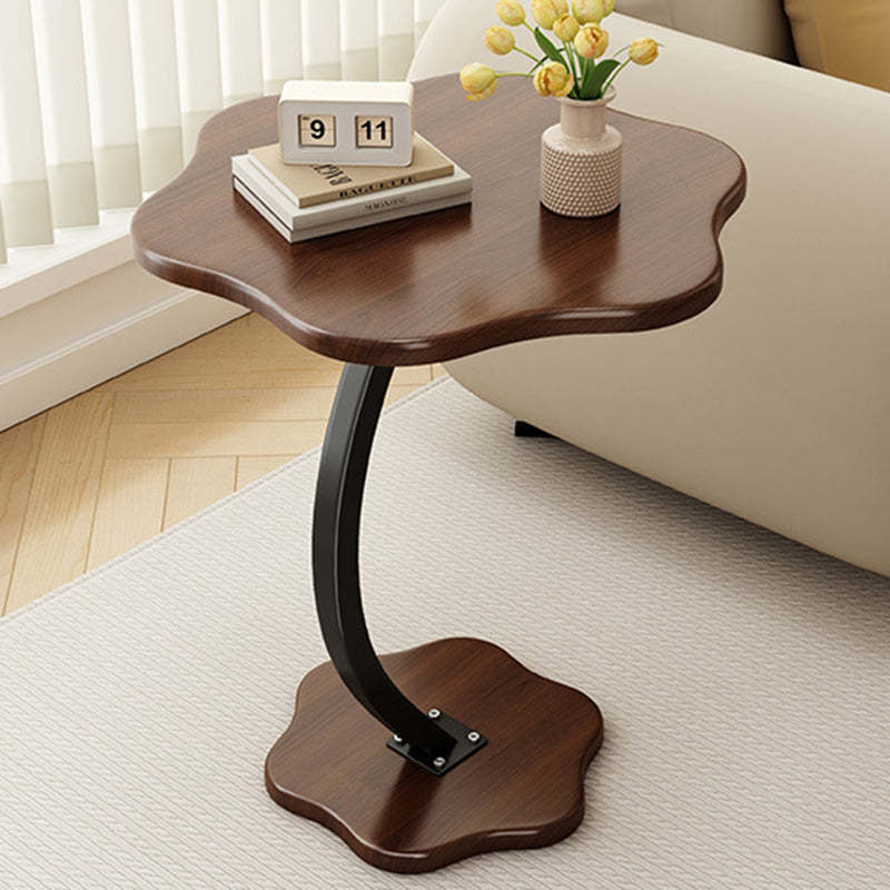 Minimalist Hexagonal Steel Side Table — A