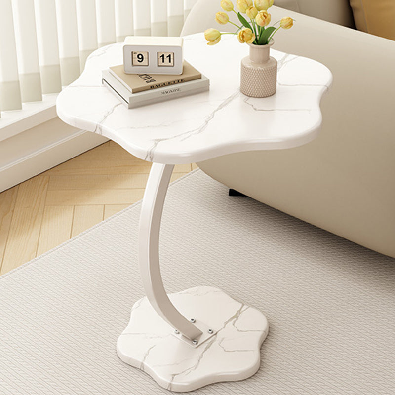 Minimalist Hexagonal Steel Side Table — B