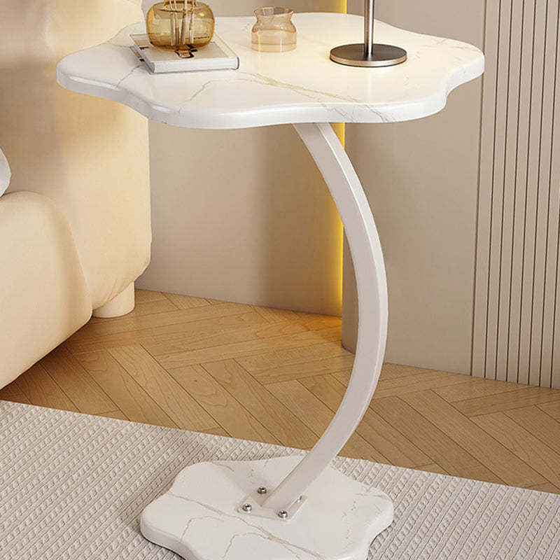 Minimalist Hexagonal Steel Side Table