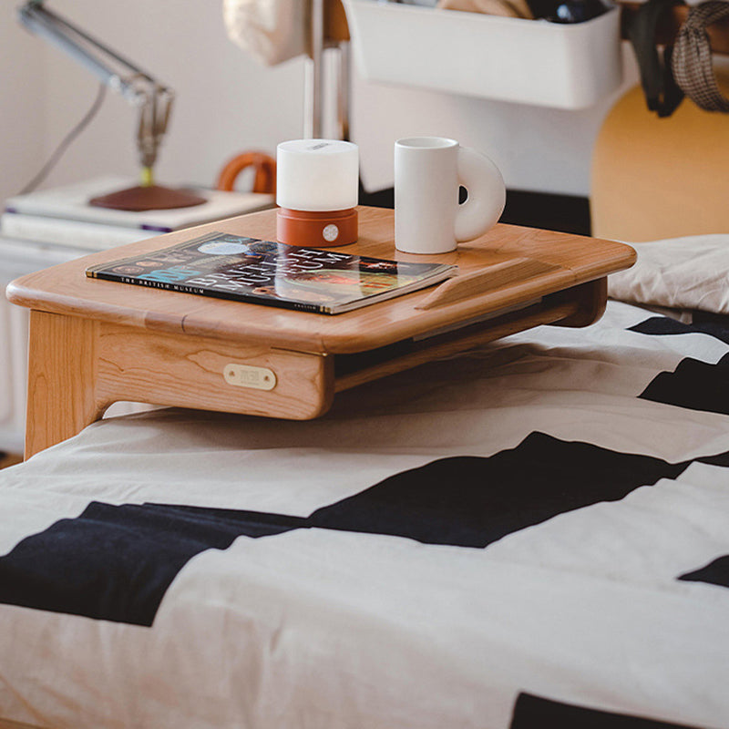 Minimalist Cherry Wood Side Table