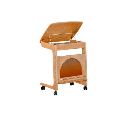 Minimalist Cherry Wood Side Table