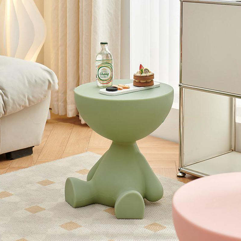 Round Plastic Side Table