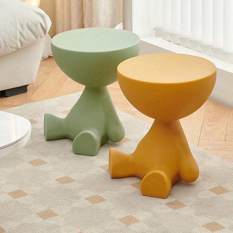 Round Plastic Side Table