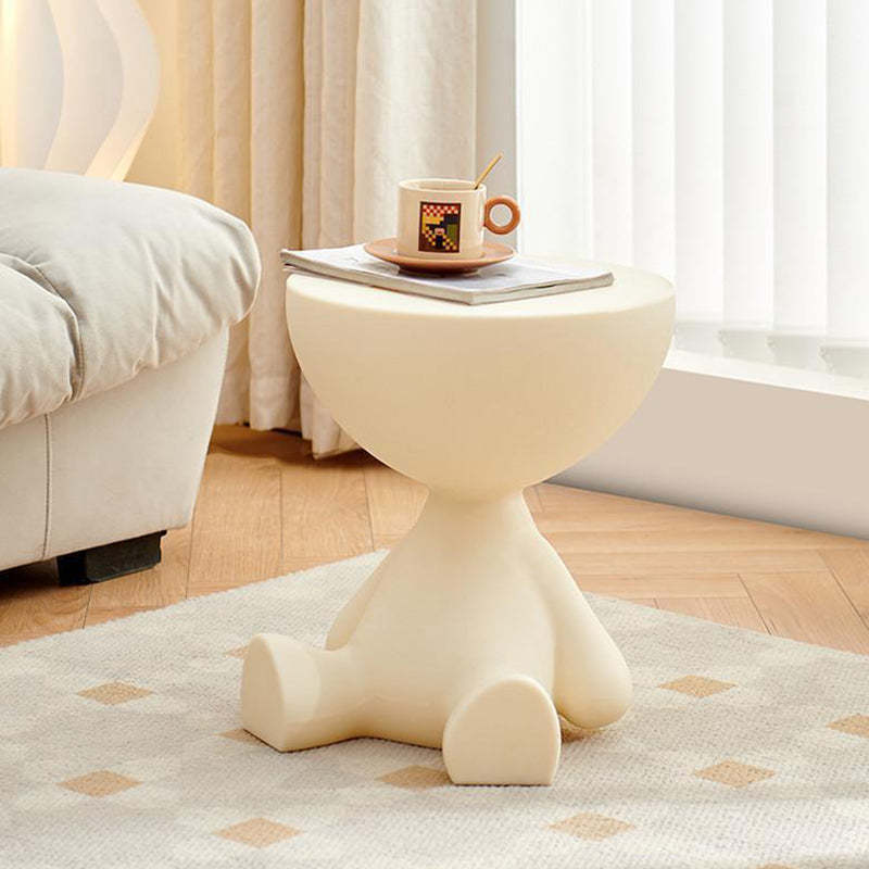 Round Plastic Side Table