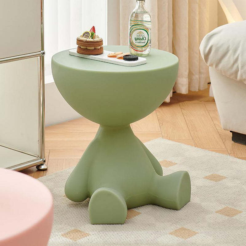 Round Plastic Side Table