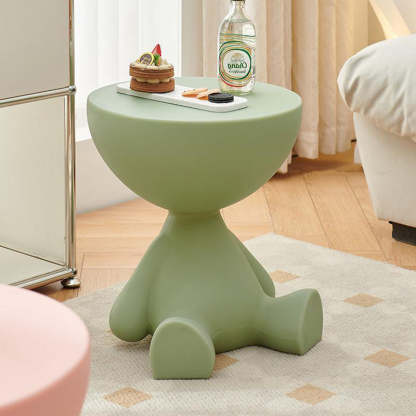 Round Plastic Side Table