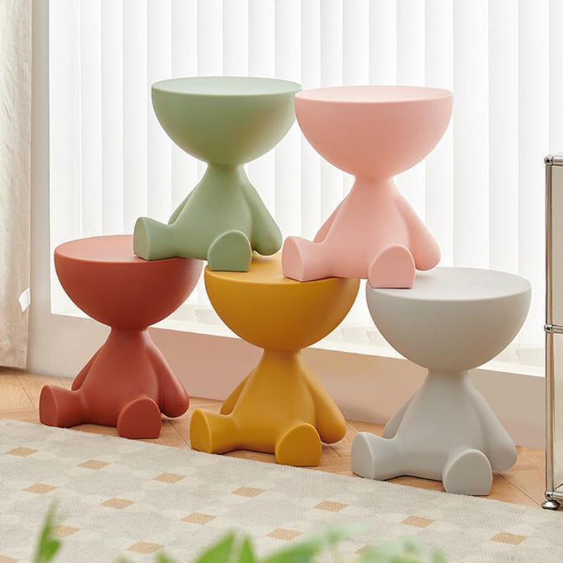 Round Plastic Side Table