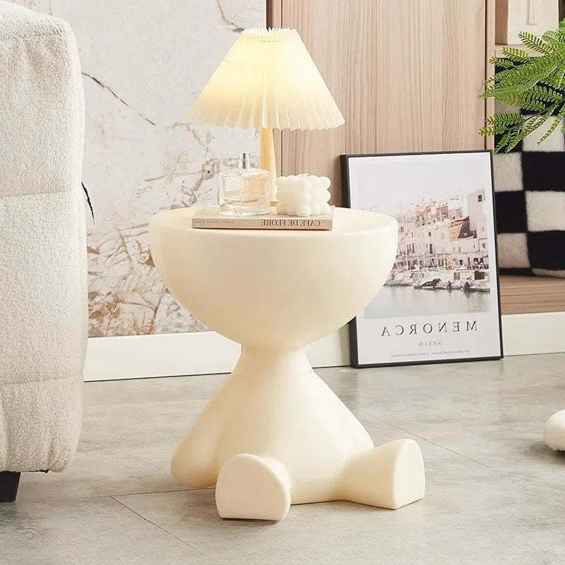 Round Plastic Side Table