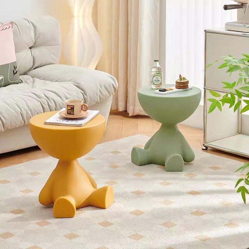Round Plastic Side Table