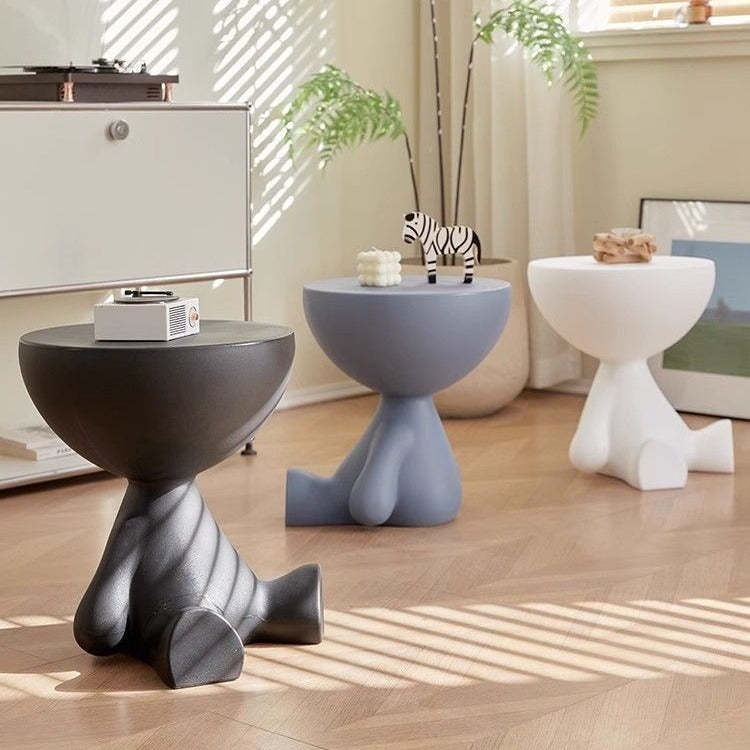 Round Plastic Side Table