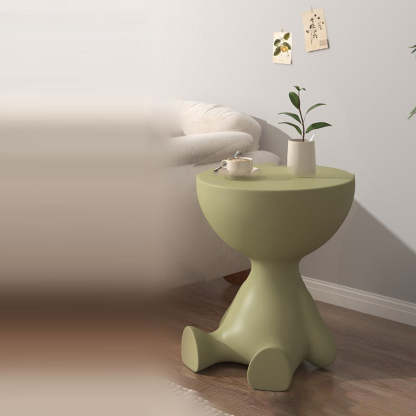 Round Plastic Side Table