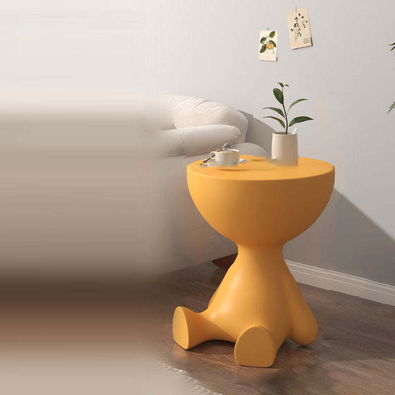 Round Plastic Side Table