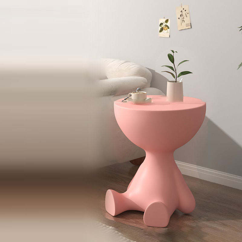 Round Plastic Side Table