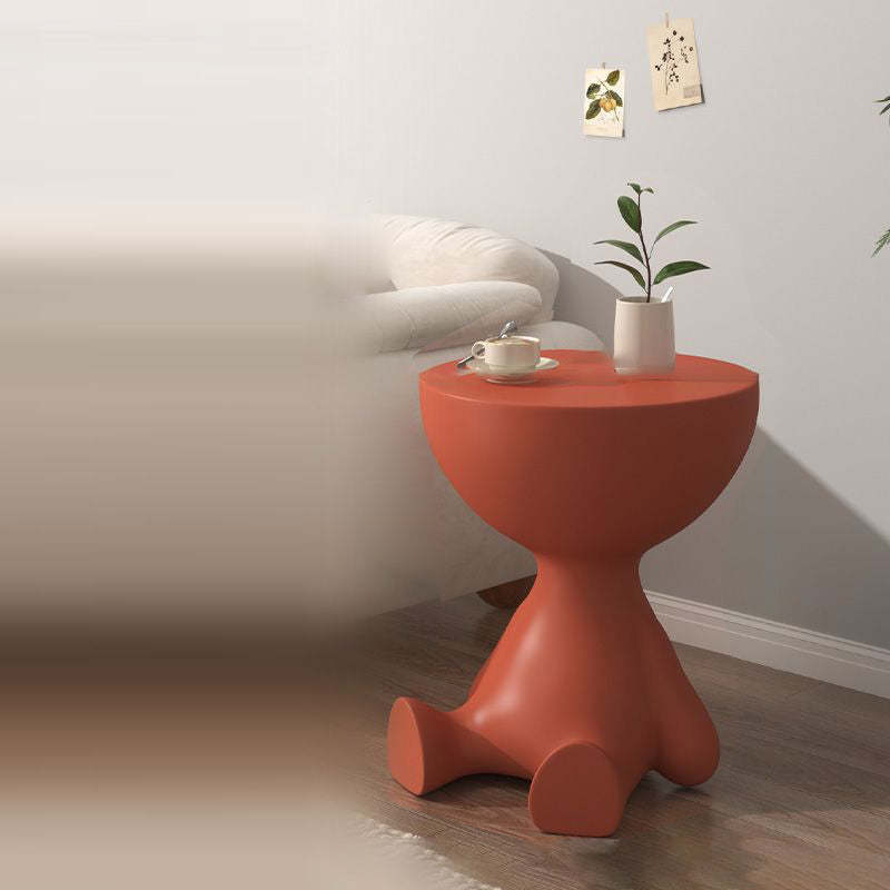 Round Plastic Side Table