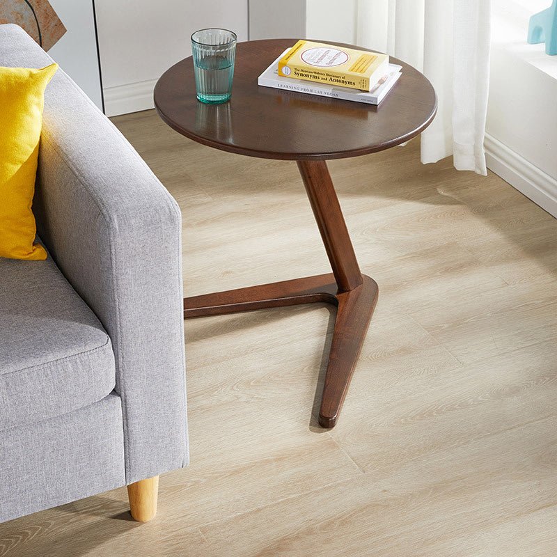 Minimalist Round Solid Wood Side Table