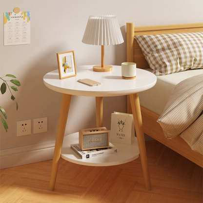 Modern Engineered Wood Wood Coffee Table 2-Tier