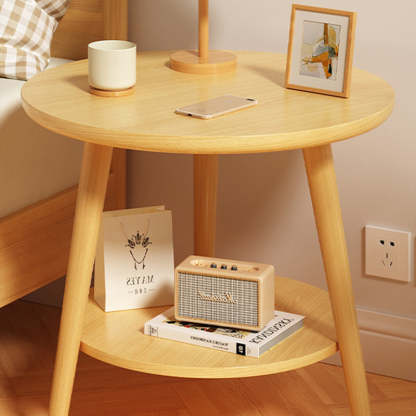 Modern Engineered Wood Wood Coffee Table 2-Tier