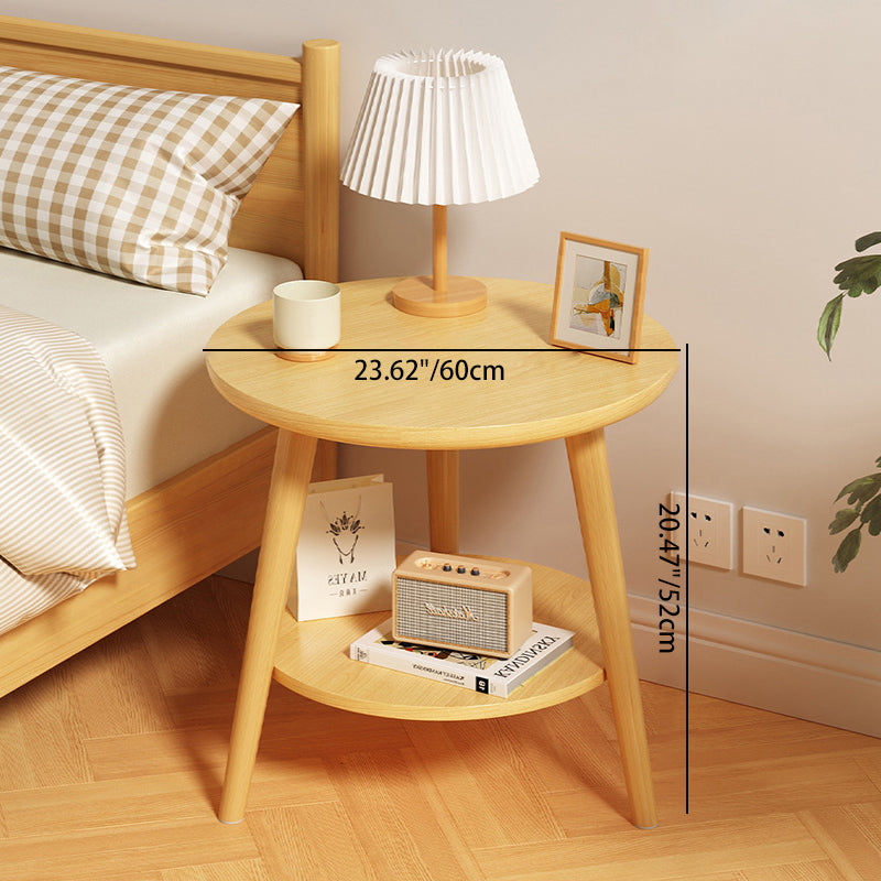 Modern Engineered Wood Wood Coffee Table 2-Tier