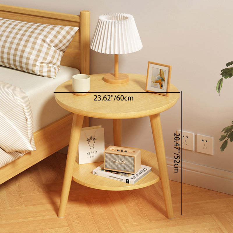 Modern Engineered Wood Wood Coffee Table 2-Tier