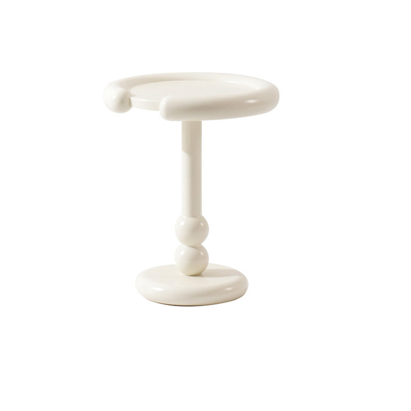 Nordic Wood Pedestal Side Table