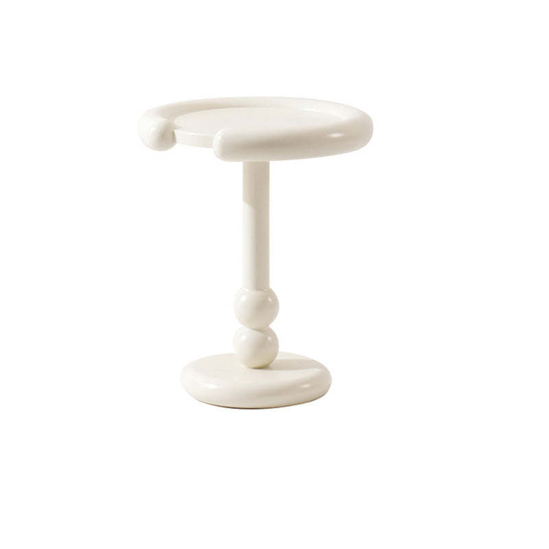 Nordic Wood Pedestal Side Table