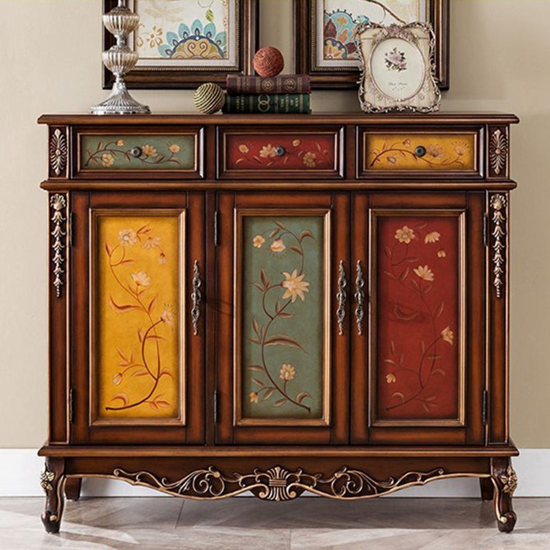 European Solid Wood 4-Tier Shoe Storage
