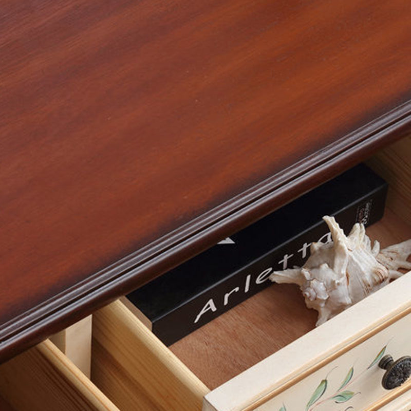 European Solid Wood 4-Tier Shoe Storage