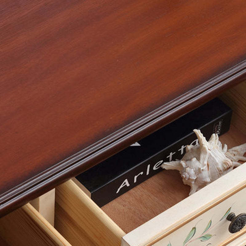 European Solid Wood 4-Tier Shoe Storage