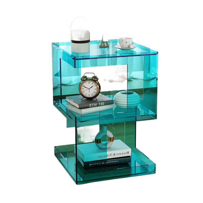 Minimalist Acrylic 3-Tier Side Table
