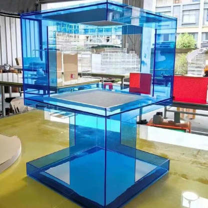Minimalist Acrylic 3-Tier Side Table
