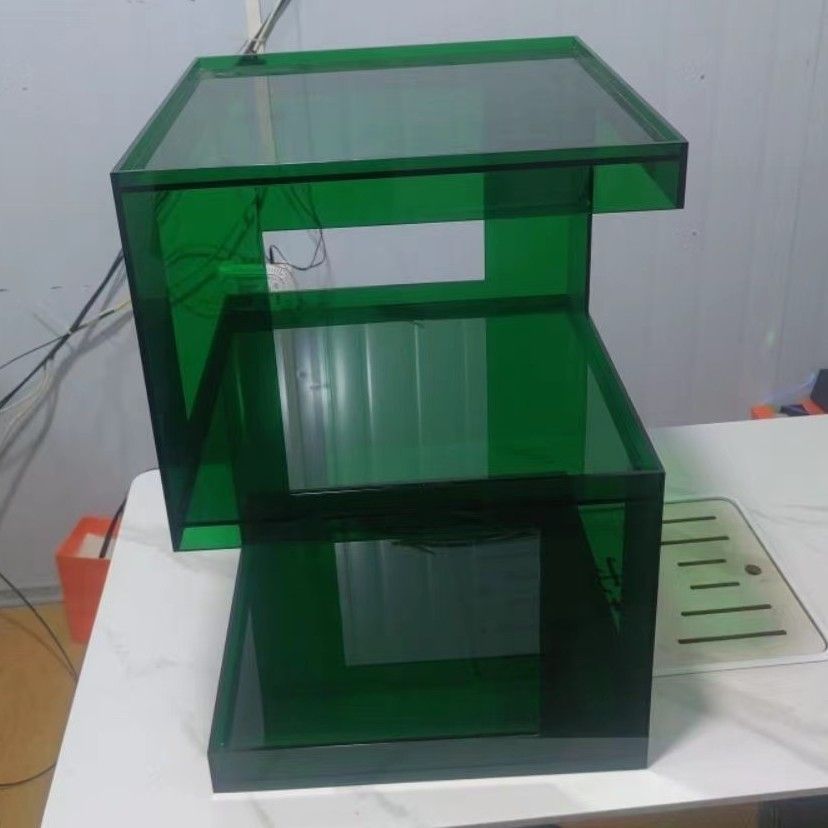 Minimalist Acrylic 3-Tier Side Table