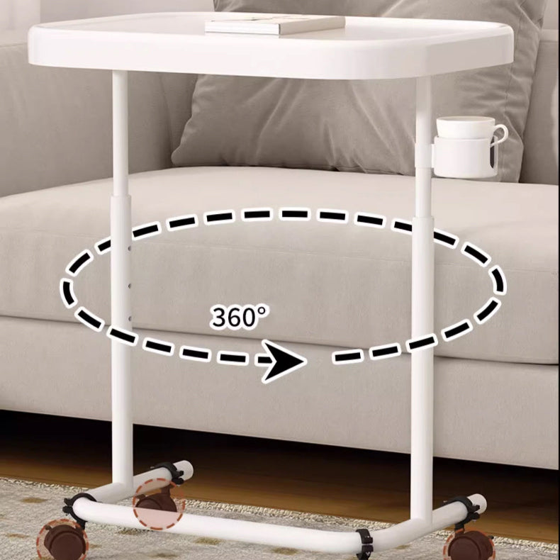 Minimalist Iron Plate Movable Side Table