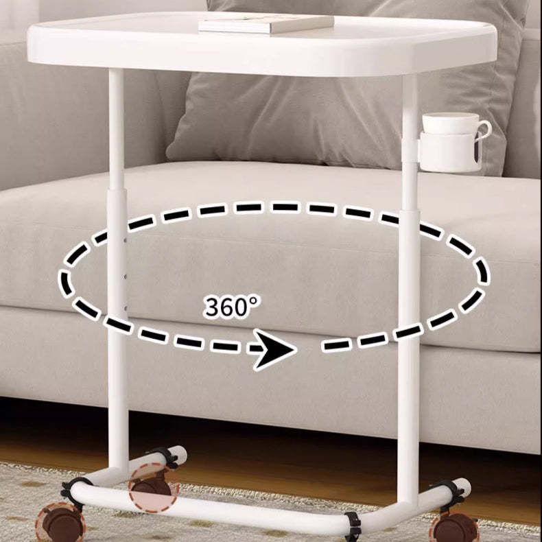 Minimalist Iron Plate Movable Side Table