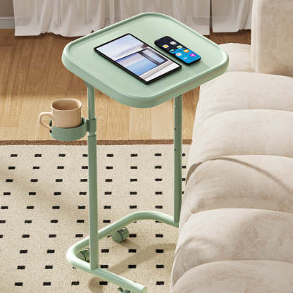 Minimalist Iron Plate Movable Side Table