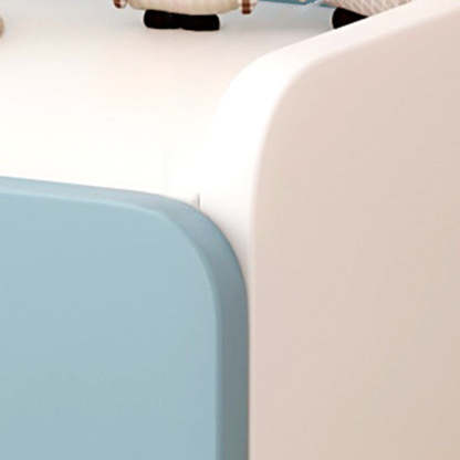 Modern Eclectic Kids Panel Nightstand
