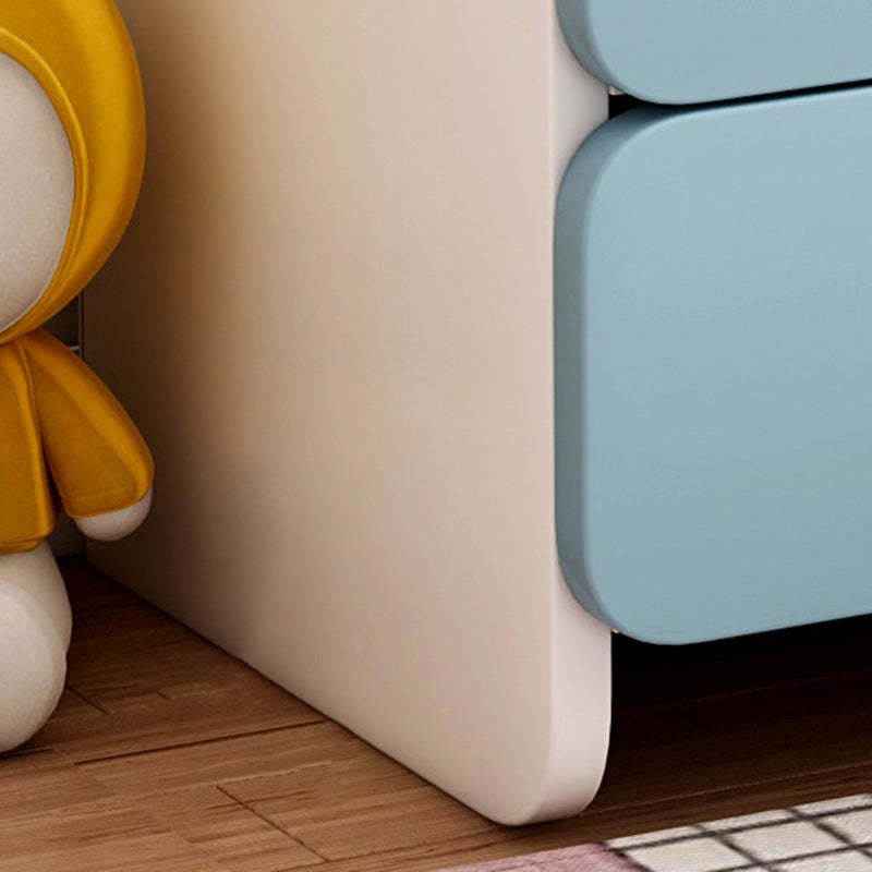 Modern Eclectic Kids Panel Nightstand