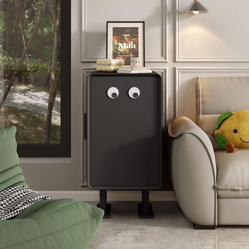 Creative square 2-cabinet nightstands in wood