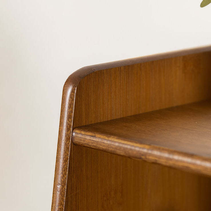 Japanese Bamboo Bookshelf